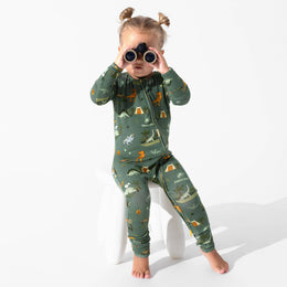 Bellabu Bear - Jurassic Park: Safari Bamboo Convertible Footie