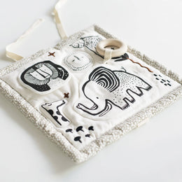 Wee Gallery - Organic Activity Pad for Baby - Safari Animals