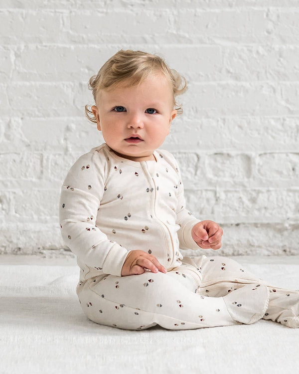 Colored Organics - Peyton Zipper Sleeper - Aspen Collection