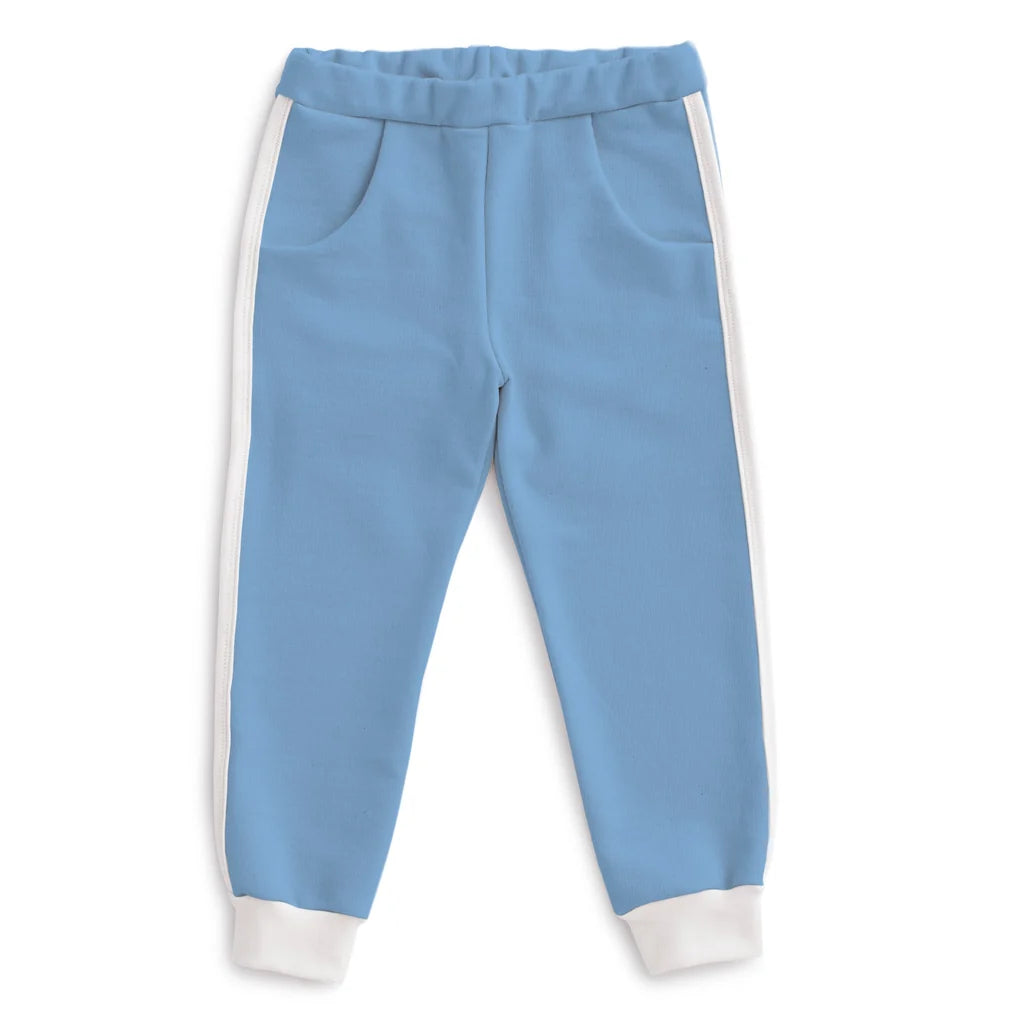 Winter Water Factory - Track Pants - Solid Cloud Blue