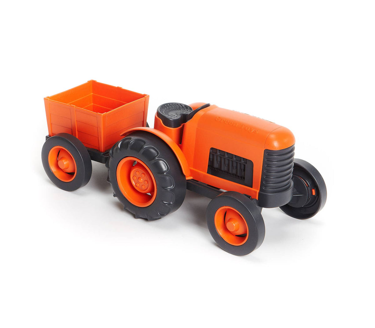 Green Toys - Tractor - Orange