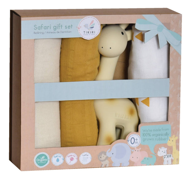 Tikiri Toys LLC - Giraffe Gift Set