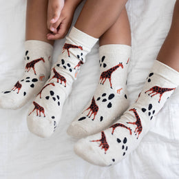 Conscious Step - Kids Socks that Protect Giraffes | Organic Cotton Kids Socks