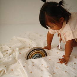 Mushie - Organic Cotton Muslin Swaddle Blanket