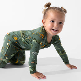 Bellabu Bear - Jurassic Park: Safari Bamboo Convertible Footie