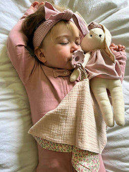 Ali+Oli - Pacifier Set Flower (Blush & Pink)