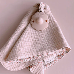 Ali+Oli - Pacifier Set Flower (Blush & Pink)