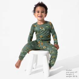 Bellabu Bear - Jurassic Park: Safari Bamboo Kids Pajamas