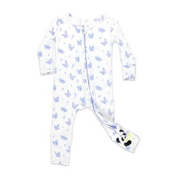 Bellabu Bear - Butterfly Bamboo Baby Convertible Footie