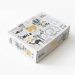 Wee Gallery - Wild Life Animals 24-Piece Floor Puzzle