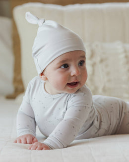 Quincy Mae - Modal Pajama Set Stars Fog