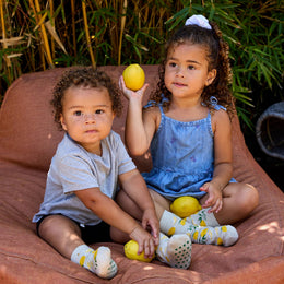 Conscious Step - Kids Socks that Plant Trees | Lemons - Organic Cotton Socks