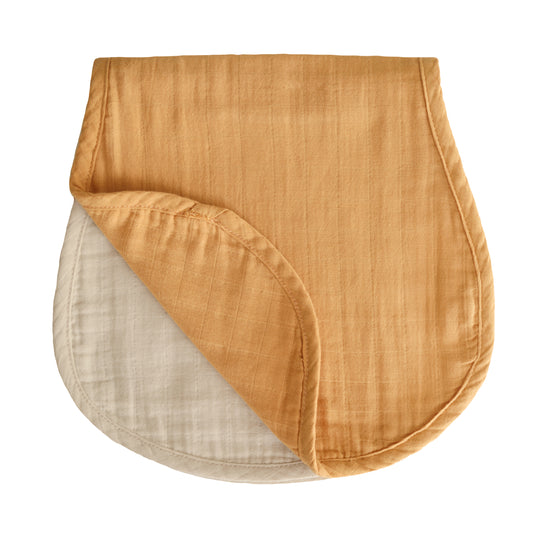 Mushie - Organic Cotton Muslin Burp Cloth - 2-Pack