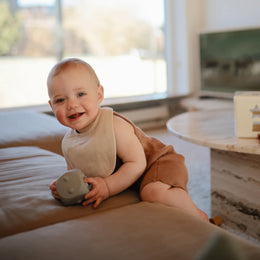Mushie - Organic Cotton Muslin Bib  2-Pack