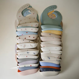 Mushie - Silicone Baby Bib