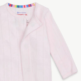 Magnetic Me -  Pointelle Footie - Pink