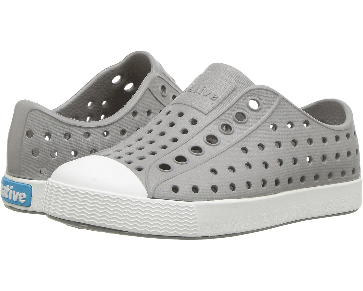 Native Shoes - Jefferson Kids - PIGEON GREY/ SHELL WHITE