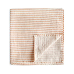 Mushie - Organic Cotton Muslin Swaddle Blanket
