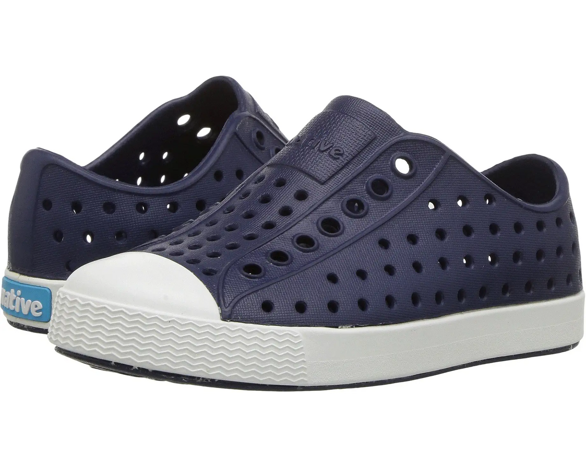 Native Shoes - Jefferson Kids - REGATTA BLUE/ SHELL WHITE