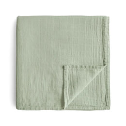 Mushie - Organic Cotton Muslin Swaddle Blanket