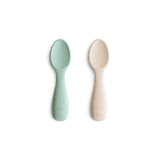 Mushie - Silicone Toddler Starter Spoon 2pk