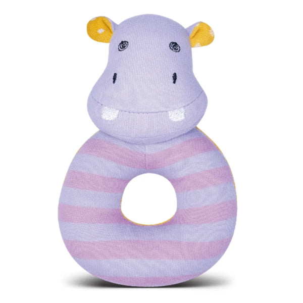 Apple Park - Teething Rattle - Coco Hippo